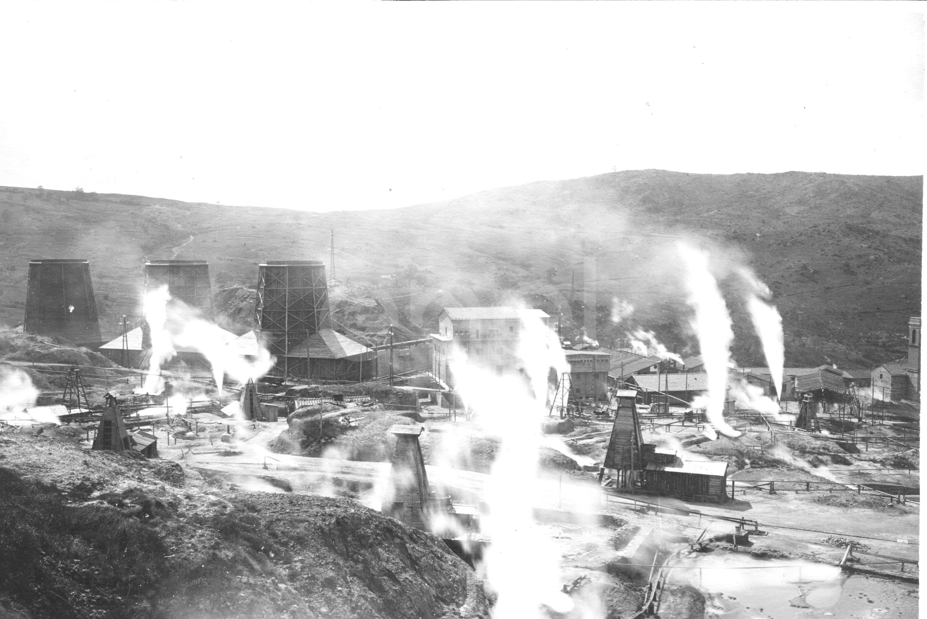 Panorami. Larderello 1900-1918