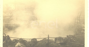 Abano. Visita di studio del Principe P.Ginori Conti e collaboratori alle solfatare. 1937