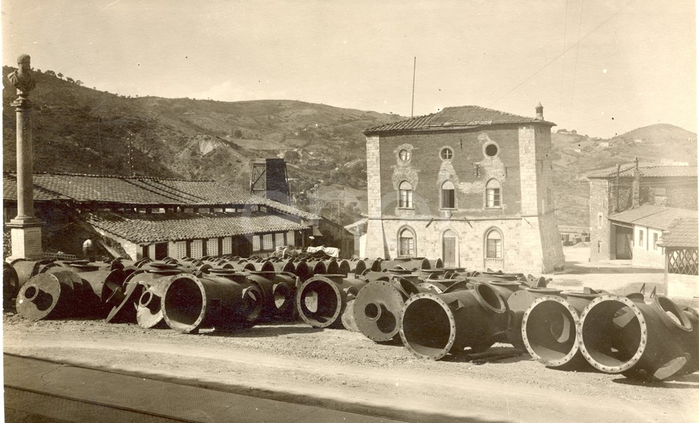 Impianto anidride carbonica. Anni 1924/1926/1937