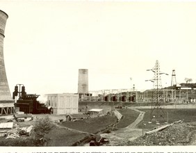 Larderello centrale N° 2 e cabina di trasformazione FF.SS. 1935/1938