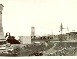 Larderello centrale N° 2 e cabina di trasformazione FF.SS. 1935/1938