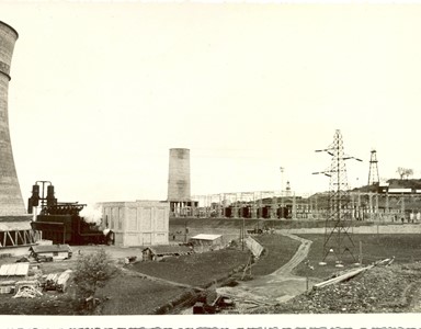 Larderello centrale N° 2 e cabina di trasformazione FF.SS. 1935/1938