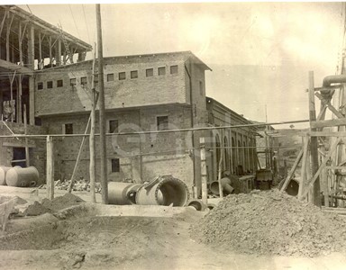 Centrale elettrica n° 1 dal 1913 al 1916