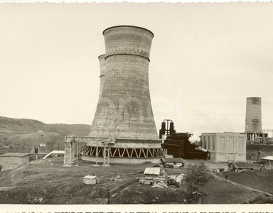 Larderello centrale N° 2 e cabina di trasformazione FF.SS. 1935/1938