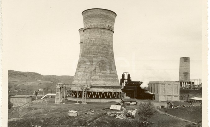 Larderello centrale N° 2 e cabina di trasformazione FF.SS. 1935/1938