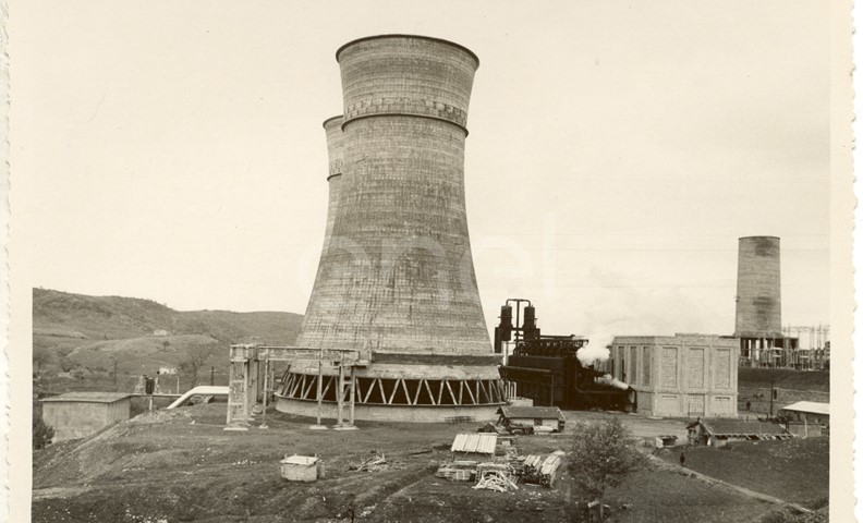 Larderello centrale N° 2 e cabina di trasformazione FF.SS. 1935/1938