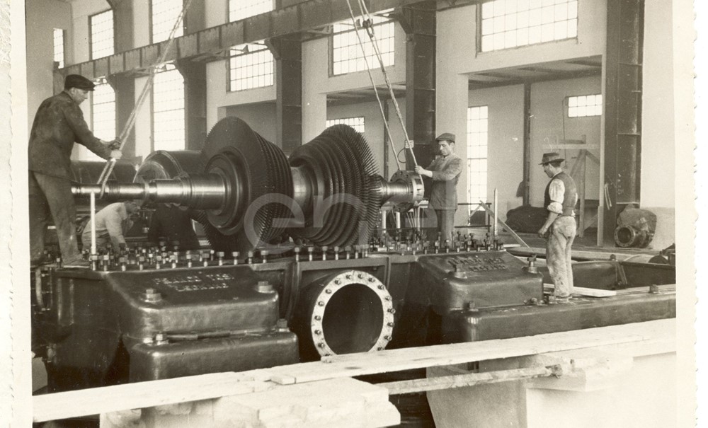 Larderello centrale N° 2 e cabina di trasformazione FF.SS. 1935/1938