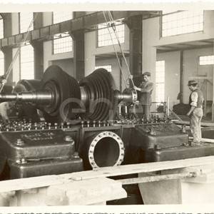 Larderello centrale N° 2 e cabina di trasformazione FF.SS. 1935/1938