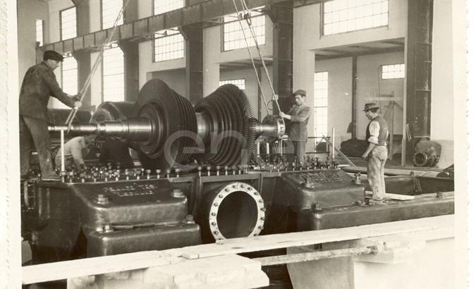 Larderello centrale N° 2 e cabina di trasformazione FF.SS. 1935/1938