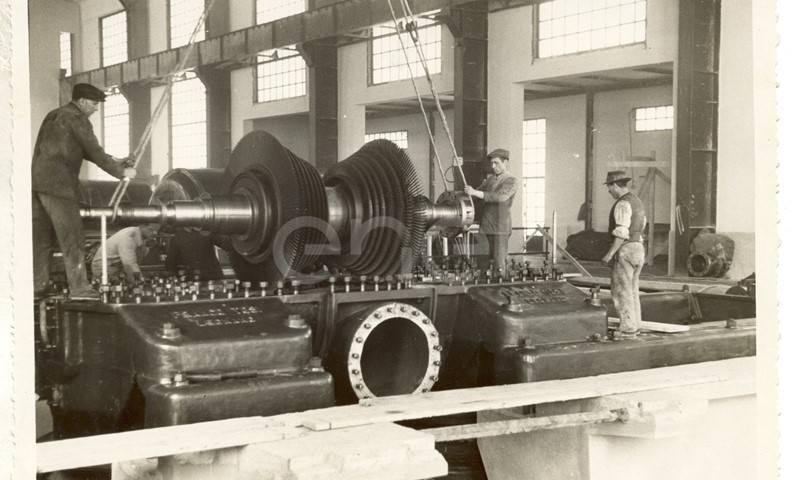 Larderello centrale N° 2 e cabina di trasformazione FF.SS. 1935/1938