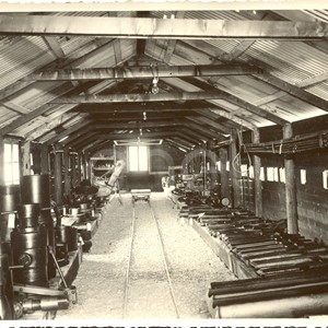 Fabbrica di Larderello. Disegni di vecchi attrezzi, sondaggi, magazzini sonde.