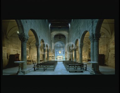 Navata centrale e abside