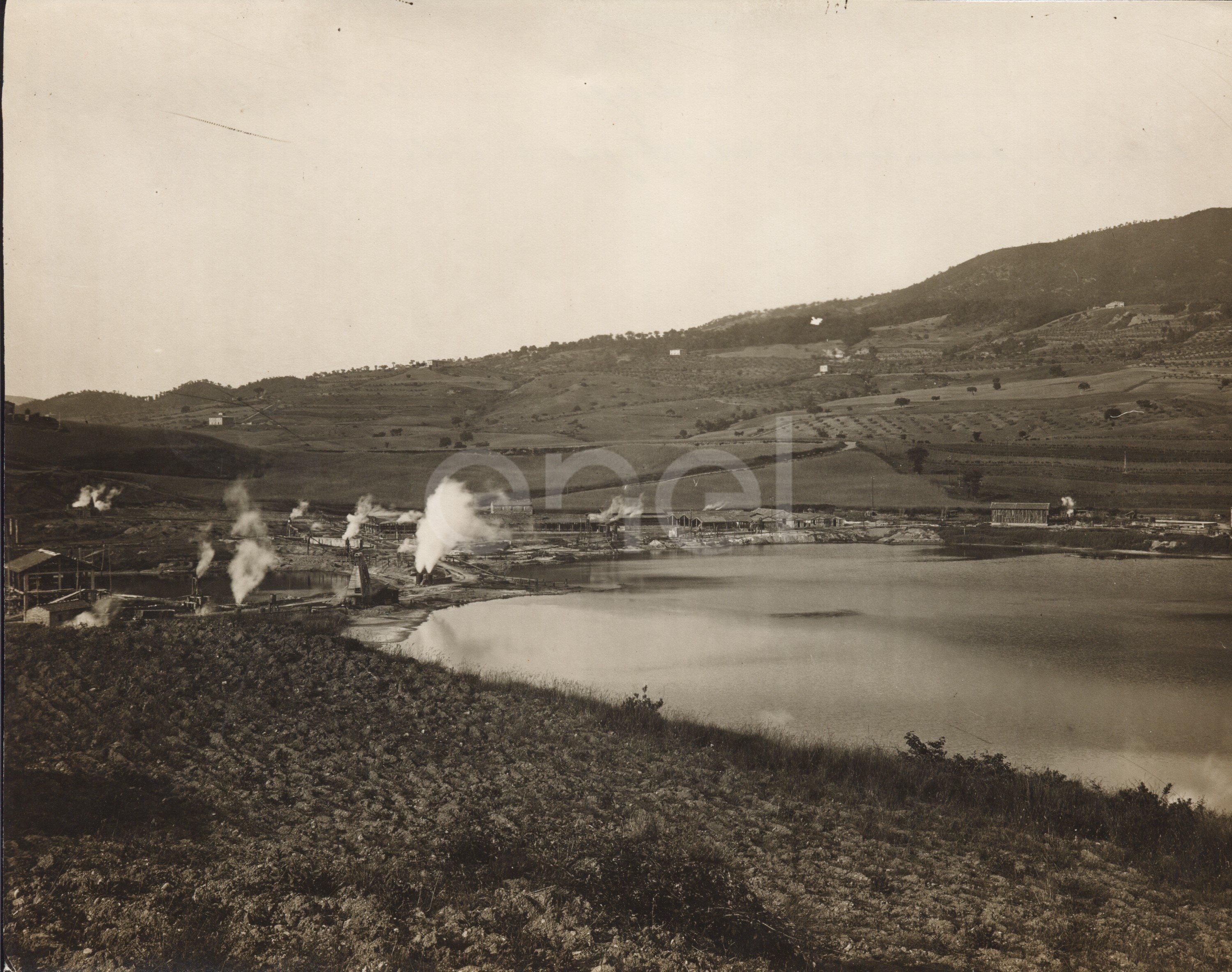 Panorami Fabbriche - Lago. 1915, 1936-1937.