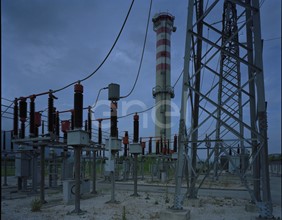 stazione elettrica di trasformazione