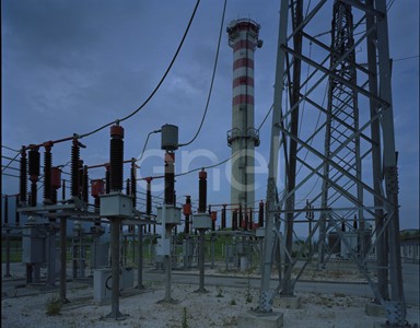 stazione elettrica di trasformazione