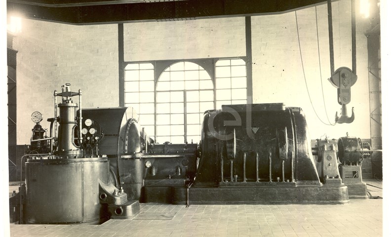 Centrale elettrica n° 1 dal 1917 al 1923