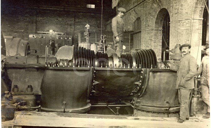 Centrale elettrica n° 1 dal 1917 al 1923