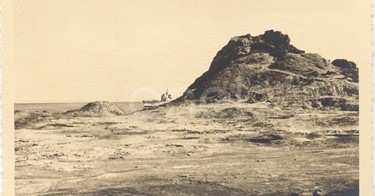 Isola di Vulcano. Visita del Principe P.Ginori Conti e collaboratori. 1937.