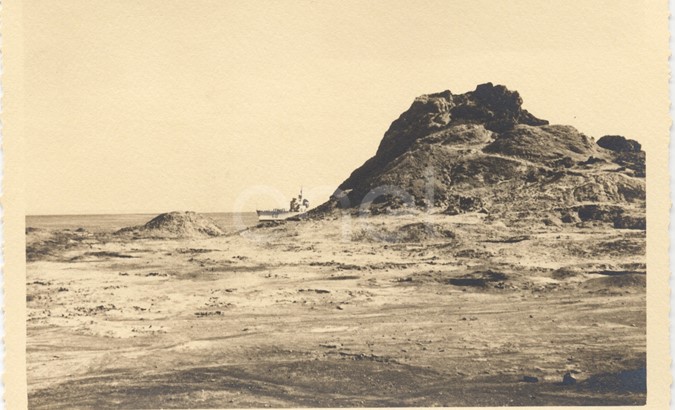 Isola di Vulcano. Visita del Principe P.Ginori Conti e collaboratori. 1937.