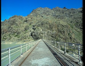 Coronamento della diga