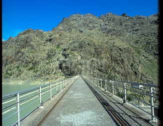 Coronamento della diga