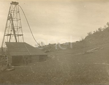 Fabbrica di Larderello. Esplosione di vari soffioni. 1906-1930.