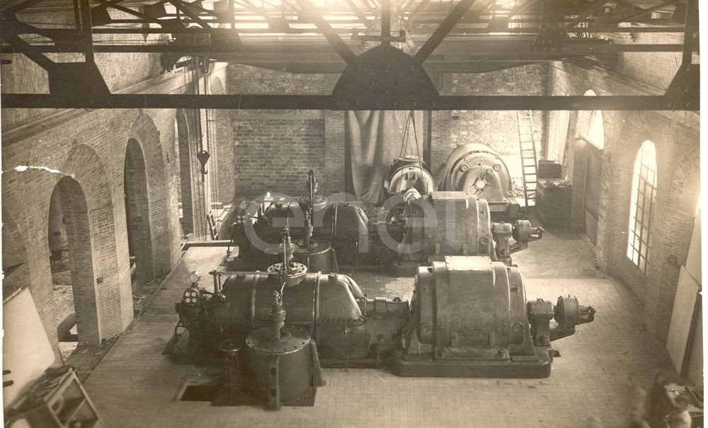 Centrale elettrica n° 1 dal 1913 al 1916
