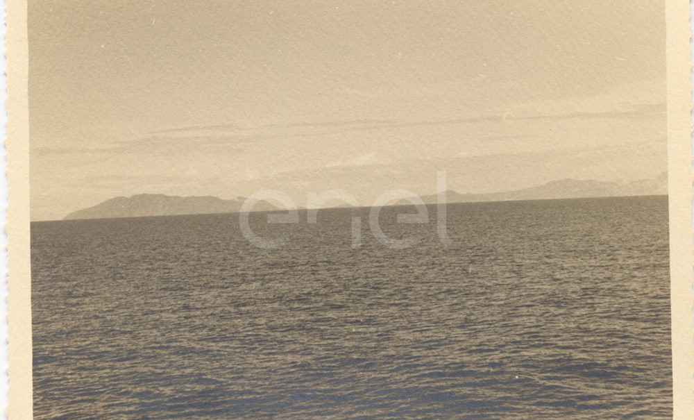 Viaggio in torpediniera da Messina a Vulcano. 1937