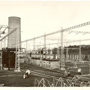 Larderello centrale N° 2 e cabina di trasformazione FF.SS. 1935/1938