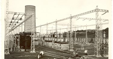 Larderello centrale N° 2 e cabina di trasformazione FF.SS. 1935/1938