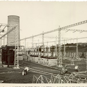Larderello centrale N° 2 e cabina di trasformazione FF.SS. 1935/1938