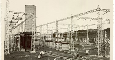 Larderello centrale N° 2 e cabina di trasformazione FF.SS. 1935/1938