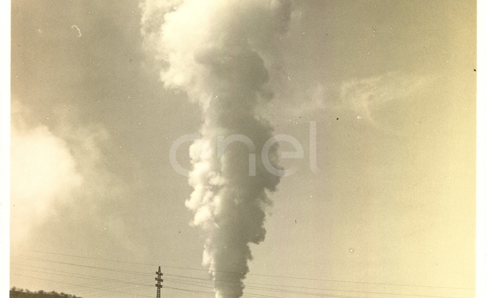 Fabbrica di Larderello. Soffionissimi n.2-4-5 e foro del Bargelli.
