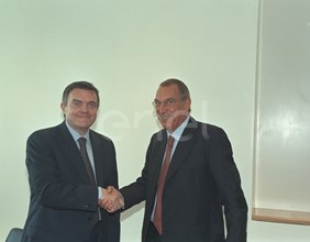 F. Tatò e il sindaco di Parma