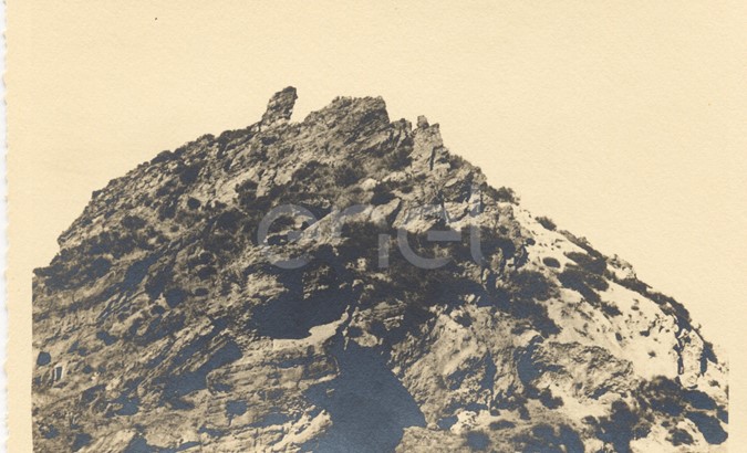Isola di Vulcano. Visita del Principe P.Ginori Conti e collaboratori. 1937.