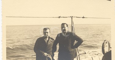 Viaggio in torpediniera da Messina a Vulcano. 1937
