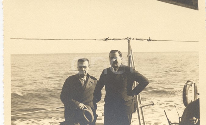 Viaggio in torpediniera da Messina a Vulcano. 1937