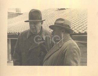 Larderello. Visite prefetti Margoni e Marzano, Sen.Bocciardo, Marchesi Imperiali, Principi Colonna, Conti Guicciardini. 1930/1937