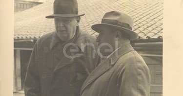 Larderello. Visite prefetti Margoni e Marzano, Sen.Bocciardo, Marchesi Imperiali, Principi Colonna, Conti Guicciardini. 1930/1937