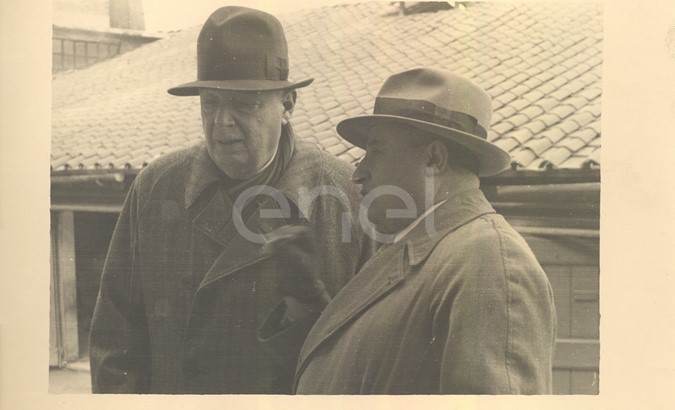 Larderello. Visite prefetti Margoni e Marzano, Sen.Bocciardo, Marchesi Imperiali, Principi Colonna, Conti Guicciardini. 1930/1937