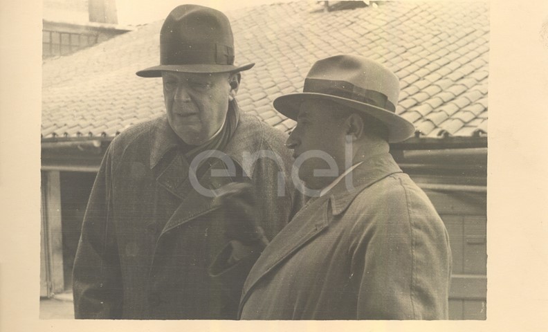 Larderello. Visite prefetti Margoni e Marzano, Sen.Bocciardo, Marchesi Imperiali, Principi Colonna, Conti Guicciardini. 1930/1937