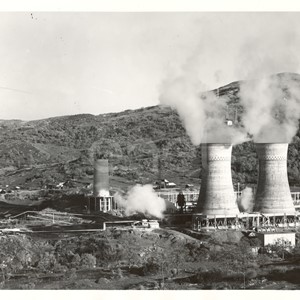 Larderello centrale N° 2 e cabina di trasformazione FF.SS. 1935/1938