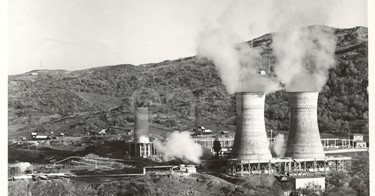 Larderello centrale N° 2 e cabina di trasformazione FF.SS. 1935/1938