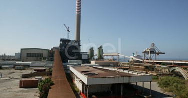 Veduta della centrale dal carbonile