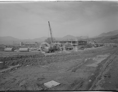 Centrale di Mercure in costruzione