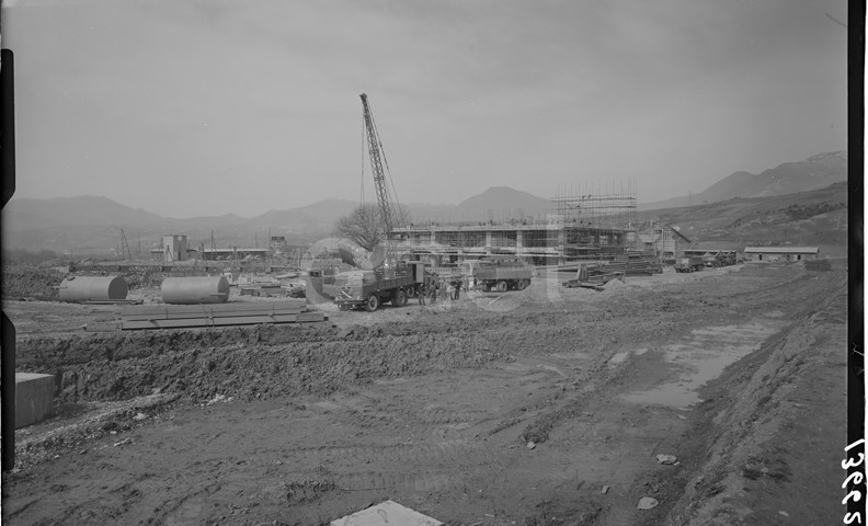 Centrale di Mercure in costruzione