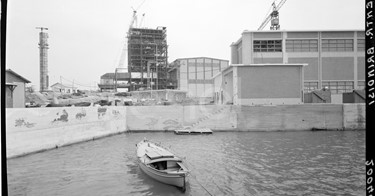 Centrale di Brindisi in costruzione