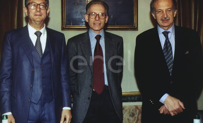 Sergio Garriba, Giuseppe Ammassari e Pippo Ranci