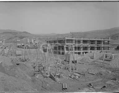 Centrale di Mercure in costruzione
