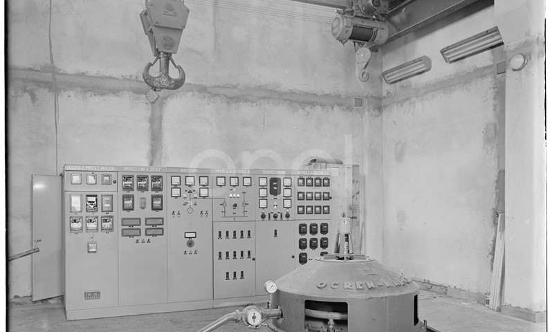 Alternatore, quadri di comando e carroponte